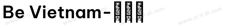 Be Vietnam字体转换
